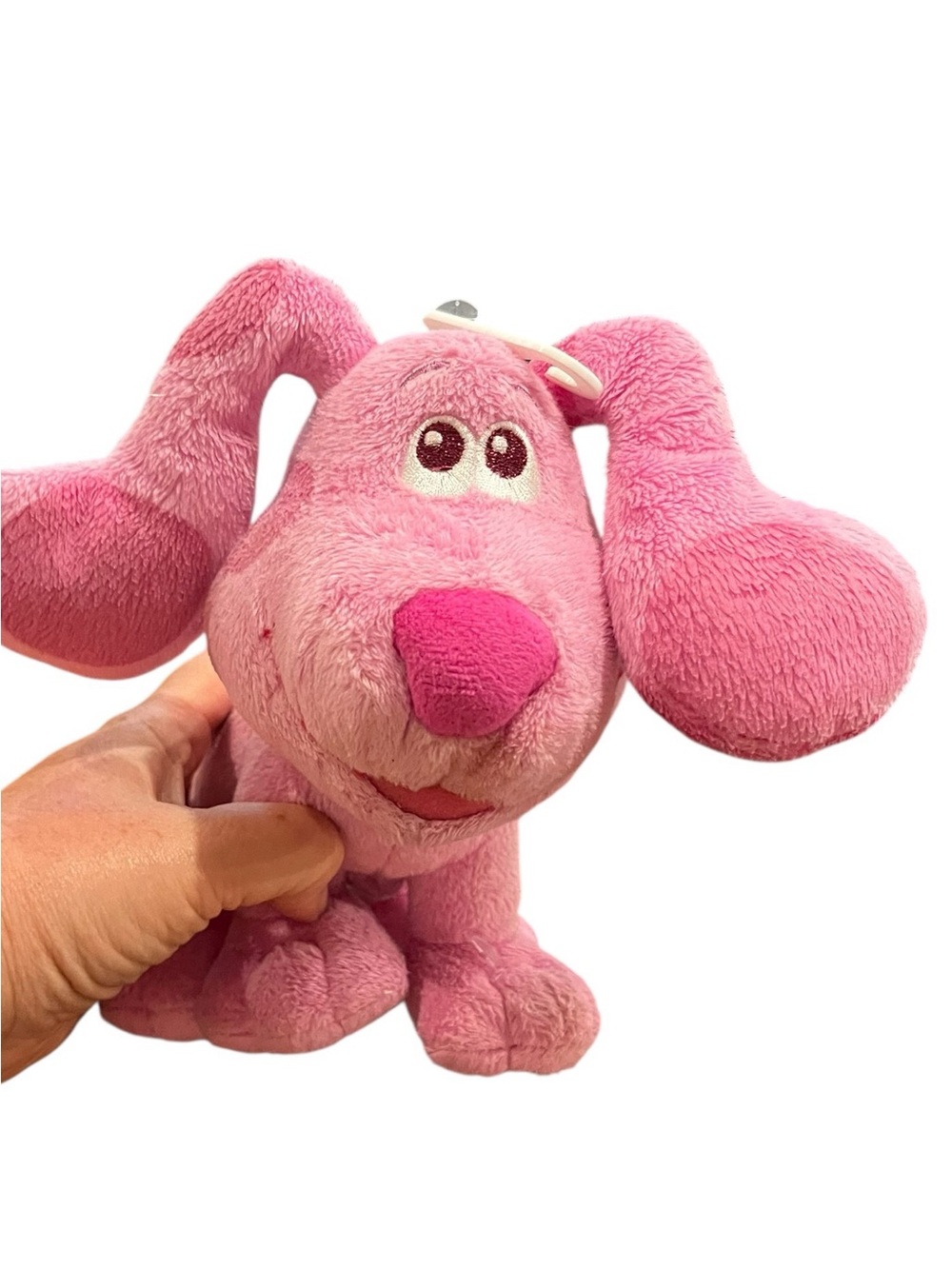Blue’s clues talking interactive 9” Magenta pink dog plush toy